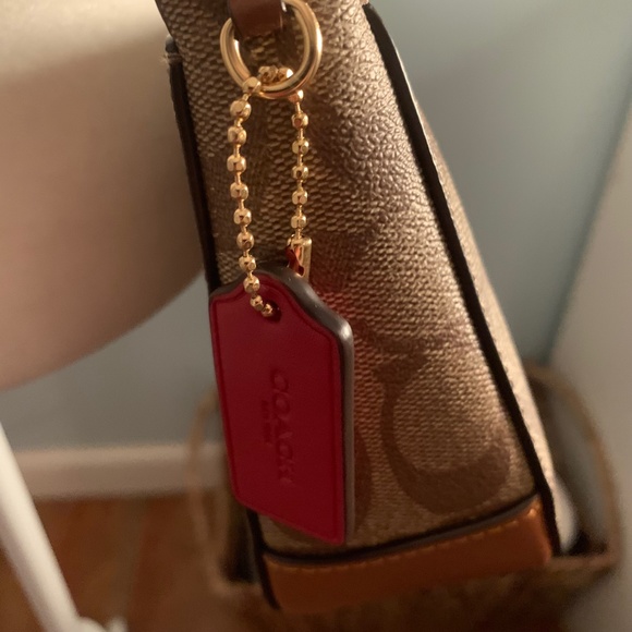 Brand new with tags rainbow strapped and rainbow logo coach crossbody bag - Picture 5 of 12